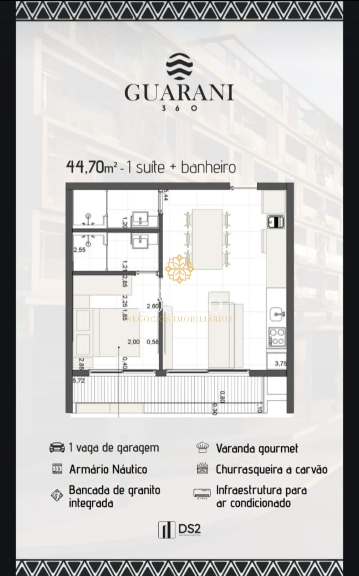 Apartamento no itaguá