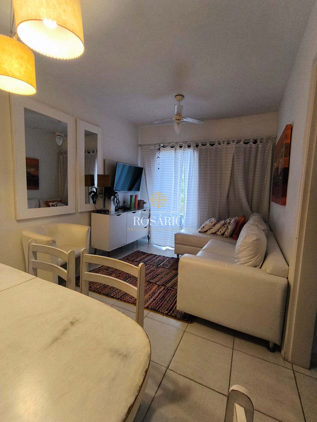 Apartamento à 100 mts da praia das toninhas com 3 dormitório