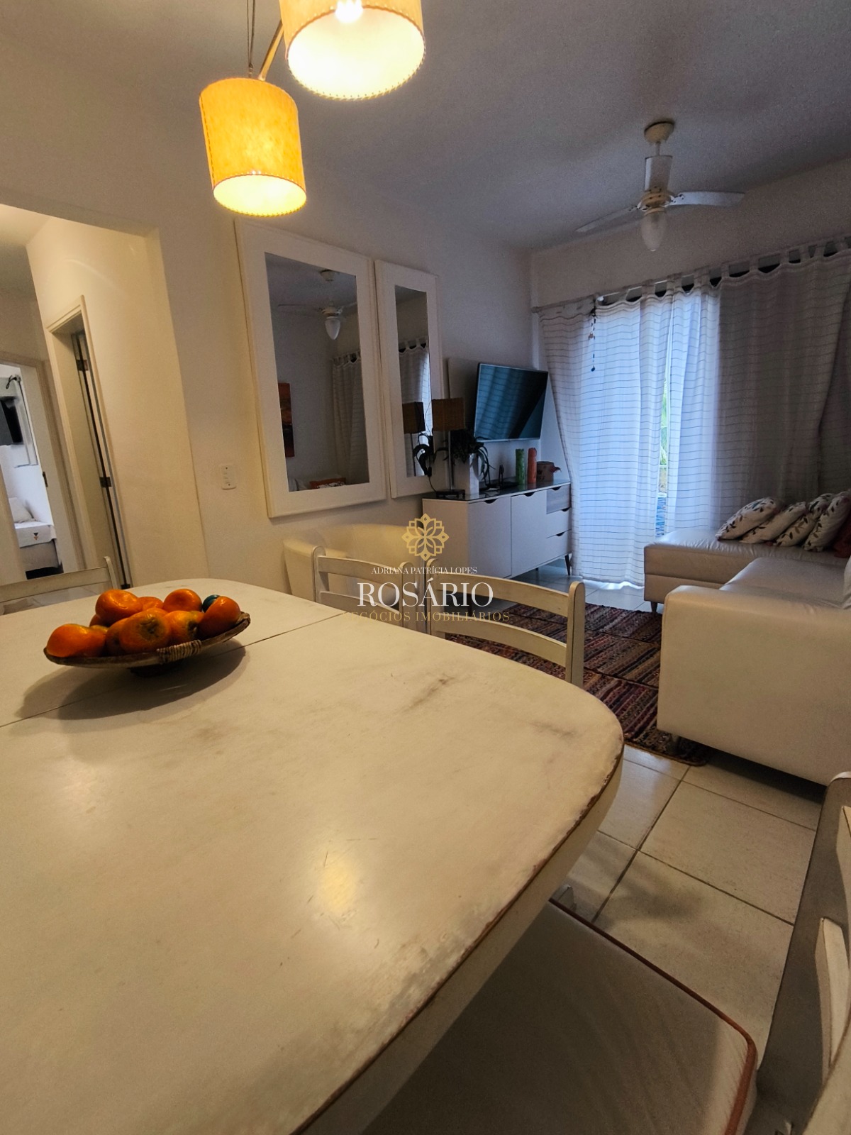 Apartamento à 100 mts da praia das toninhas com 3 dormitório