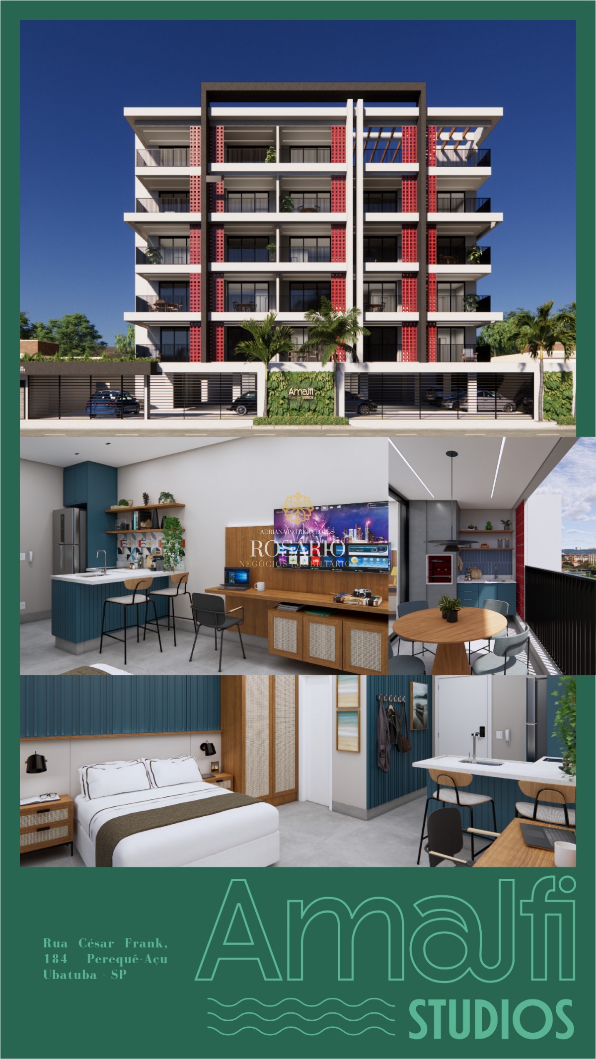 Ubatuba- perequê açu - apartamentos tipo studio a 500mts da 