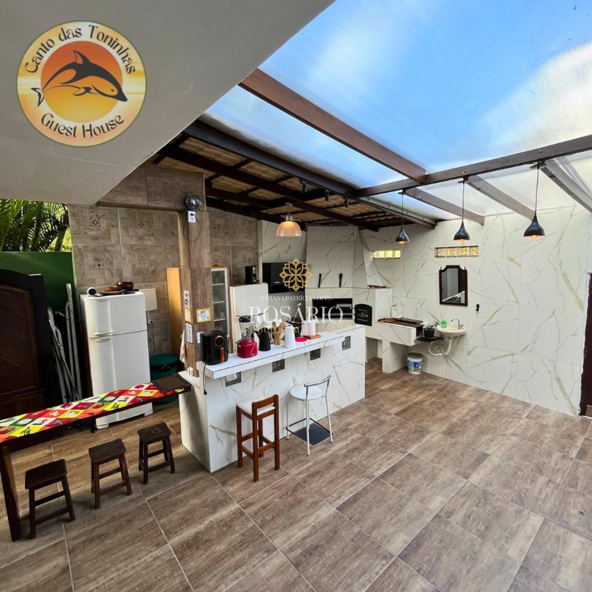 Casa para Locação Temporada Nas Toninhas a 100m Da praia