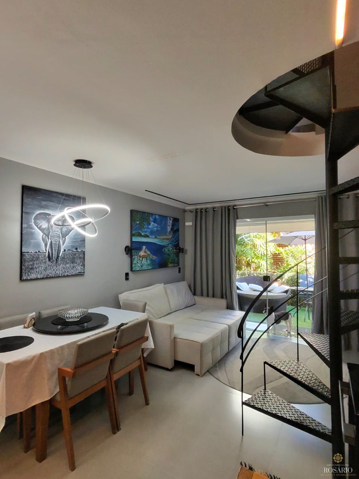 Casa em Condomínio Residencial Mobiliada à 250 Metros da Praia- Praia Grande