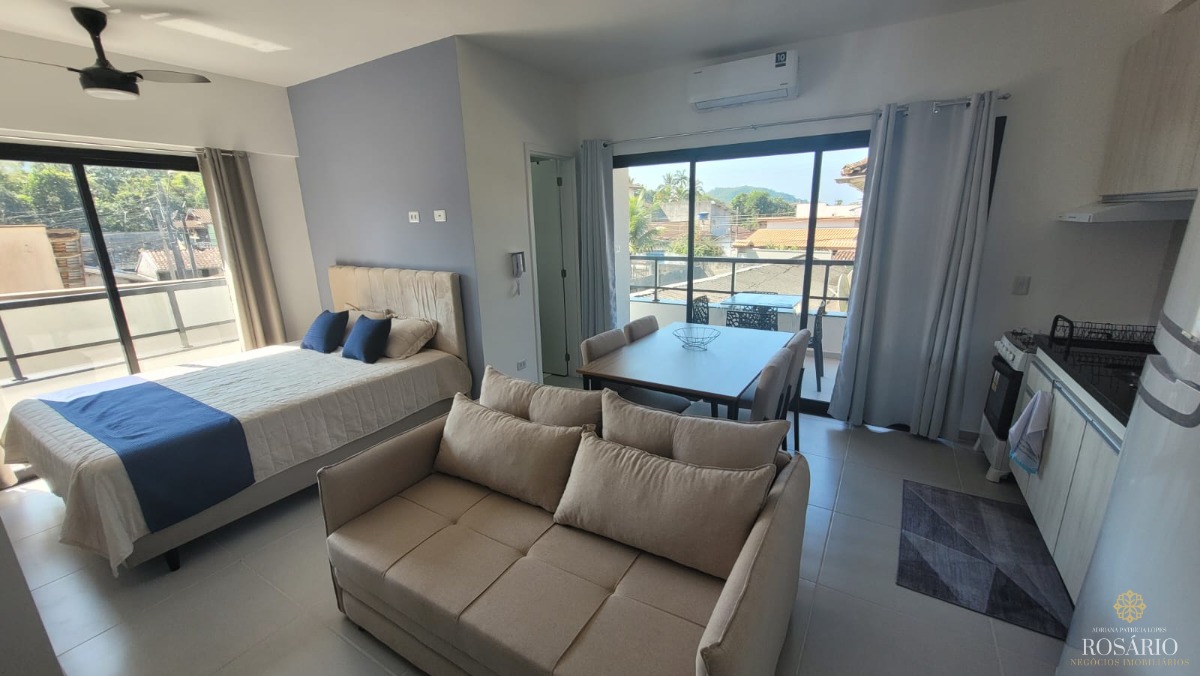 Loft mobiliado pronto para entrar- praia perequê açu - foto 1