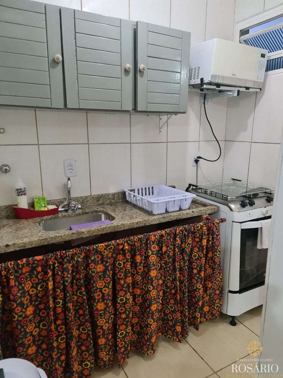 Apartamento com 1 dormitórios vista mar nas toninhas.