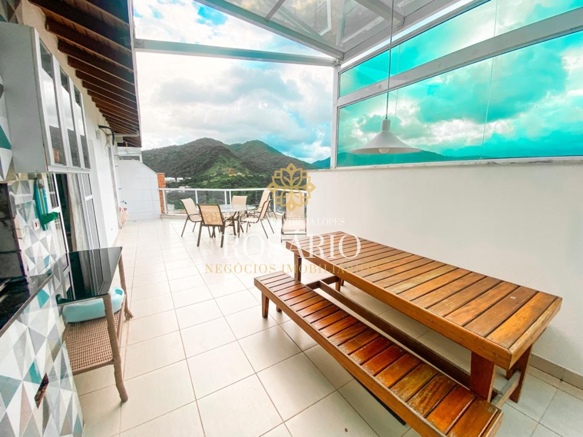Cobertura com 4 dormitórios e vista para o mar à venda
