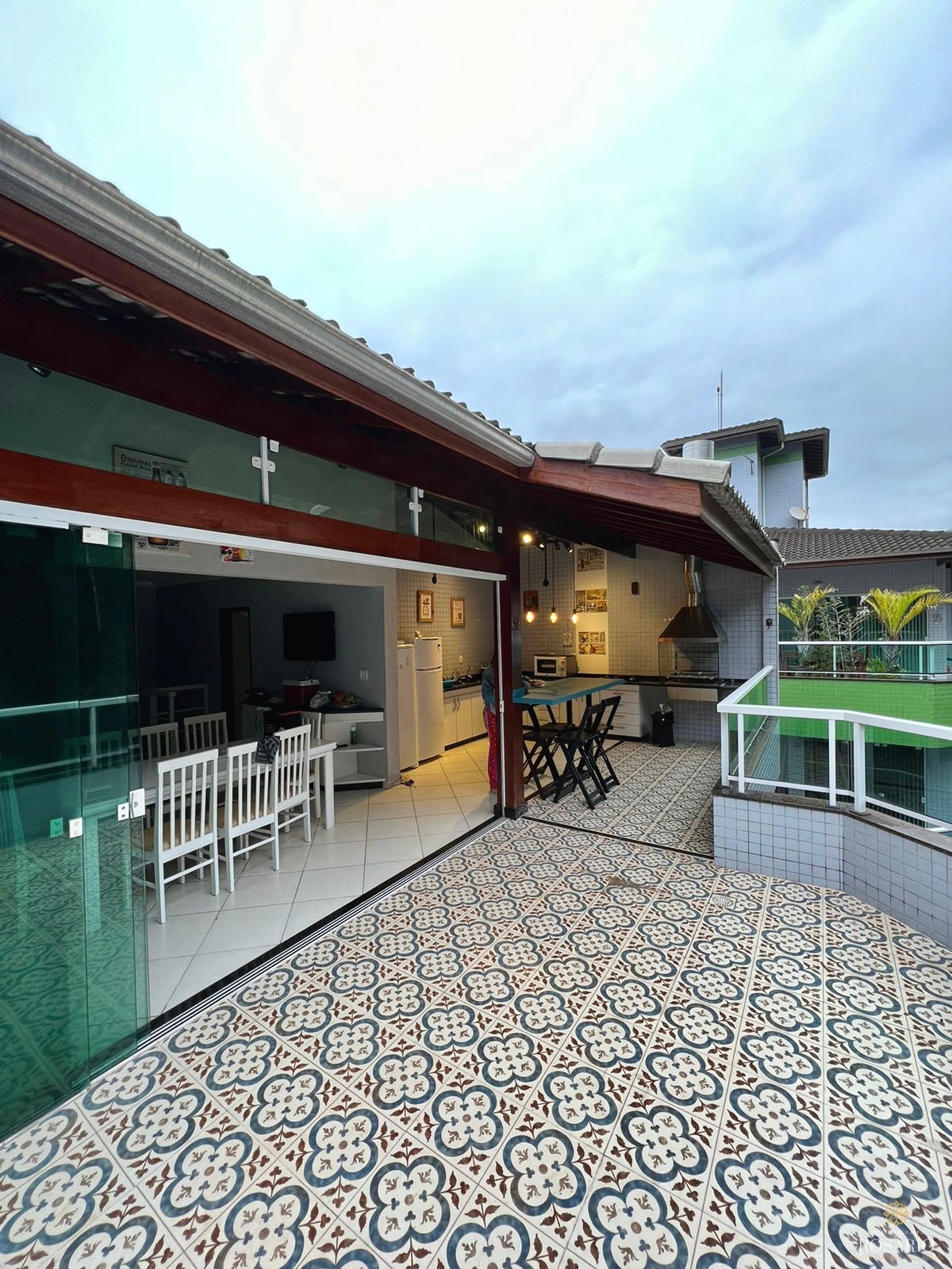 Cobertura Duplex Na Praia Grande com Vista Parcial Mar à Venda